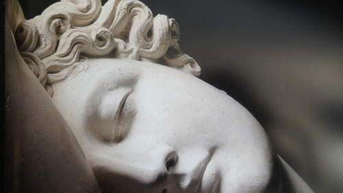 ganymedesrocks - The Sleep of Endymion - Antonio Canova, marble,...