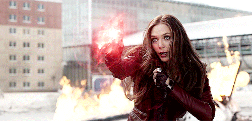 jynerso - Elizabeth Olsen as Wanda Maximoff in the Marvel...