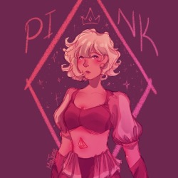 Just a Pink doodle I decided to post. I only know tiny bits and pieces about SU, but I love the character designs to death hhhh-