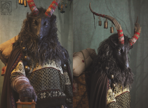 nymla:I started planning this Yule Goat costume in June, and...