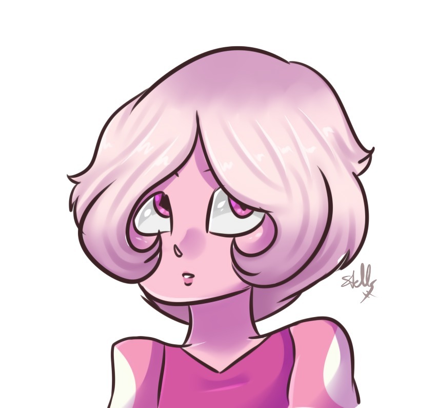 I tried to draw Pink Diamond-