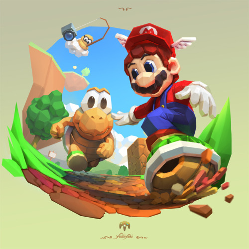 it8bit - Mario 64 - Fan ArtCreated byCassio Yoshiyaki