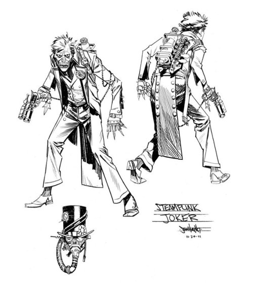 spaceshiprocket - Steampunk DC designs by Sean Gordon Murphy