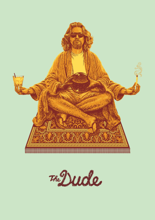 bestof-society6 - The Lebowski Series - The Dude by...