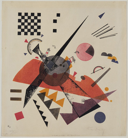 russian-avantgarde-art - Orange, 1923, Wassily KandinskySize - ...
