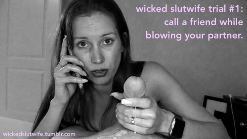 wickedslutwife - “Sorry, my mouth is a little full right now.”