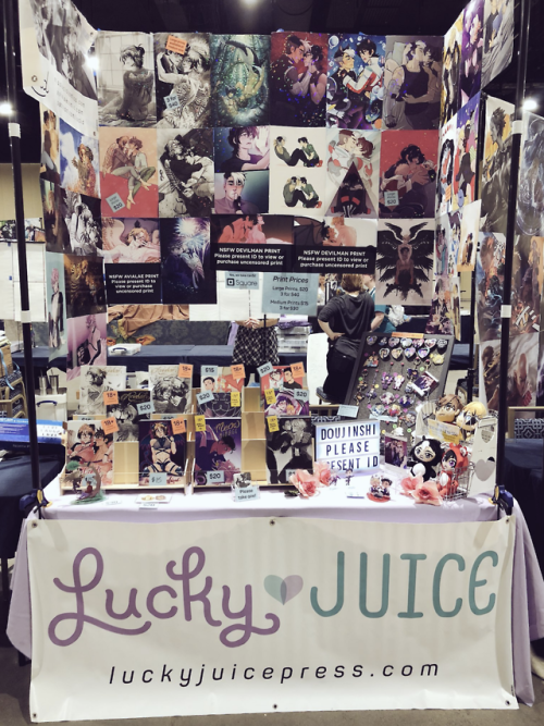misslucid:Yoo I’ll be at Sakura-Con this weekend! Table 309 in...