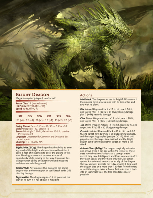 5theditionhomebrewing:The Blight, a plane made as a companion...