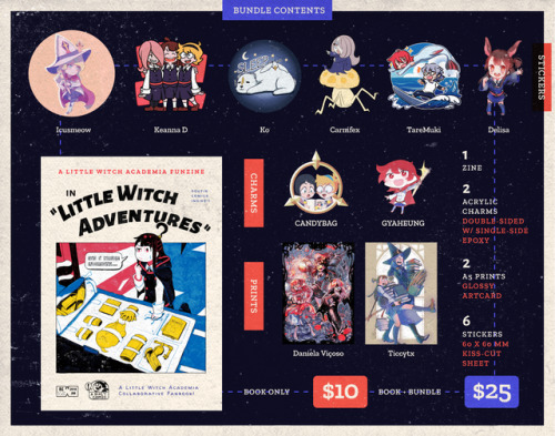lwafunzine:Pre-orders for “Little Witch Adventures” are open...
