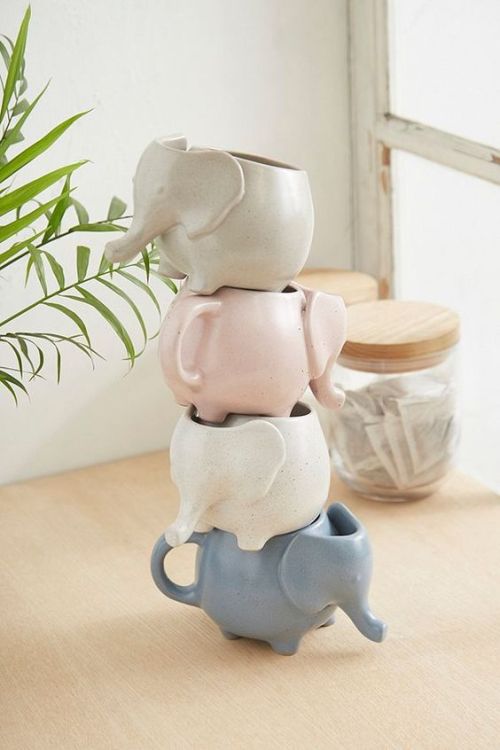 littlealienproducts - Elephant Mugs from Urban Outfitters