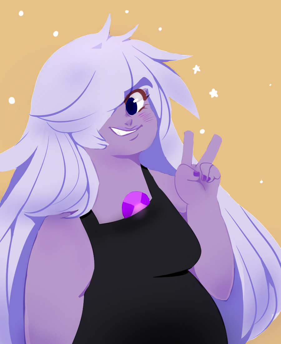 My first time doing lineless art, i really loved the experience, the color seems messy but i think im gonna keep trying in this style