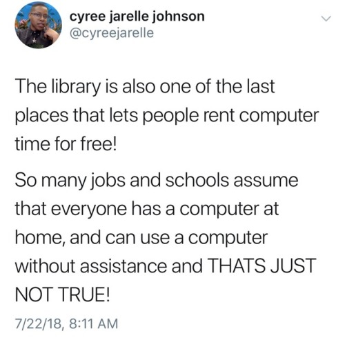 odinsblog:Libraries are one of the few remaining public goods...