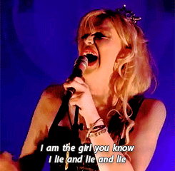 tearyourpetals - Courtney Love performing ‘Miss World’ in Houston,...