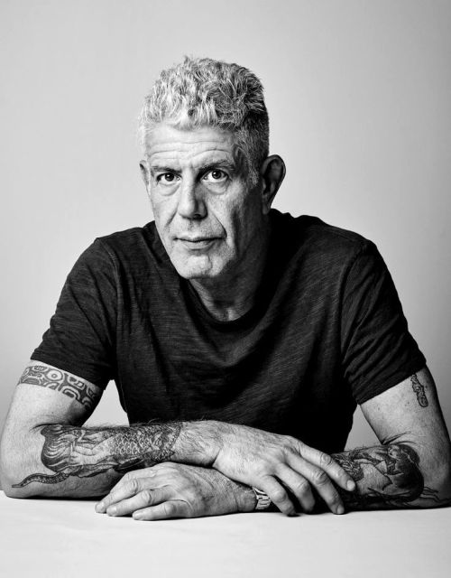 lesravageurs - Ravageurs have tattoos. | Anthony Bourdain by...