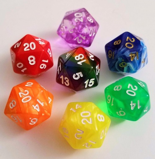 dice-flavor - the-dice-nest - Too many rainbows? Never.dice...
