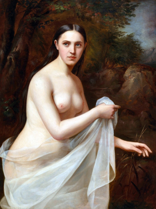 bellsofsaintclements:“Female nude in landscape” aka “After the...