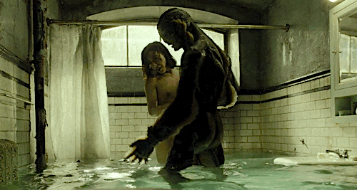 Sally Hawkins about to have underwater sex in The Shape of Water
