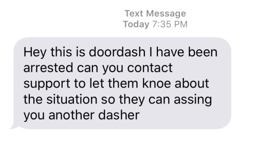 corporateaccount - lmaonade - lmaonade - lmaonade - JUST ordered door dash for the first time and i’m.