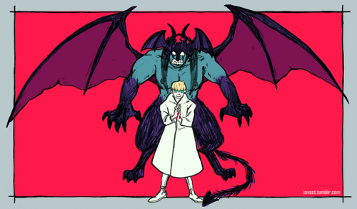 iovest - devilman crybaby prints for the connichi!