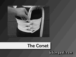 howtobdsm - How to Tie a Rope Corset - KnottyBoys