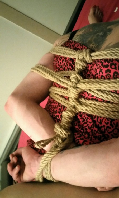 deliciouslyseverefun - Rope work from last night… didn’t get any...