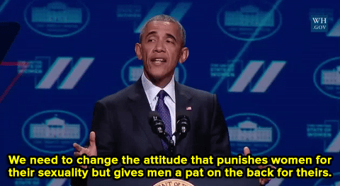 micdotcom - Watch - President Obama delivers pointedly feminist...
