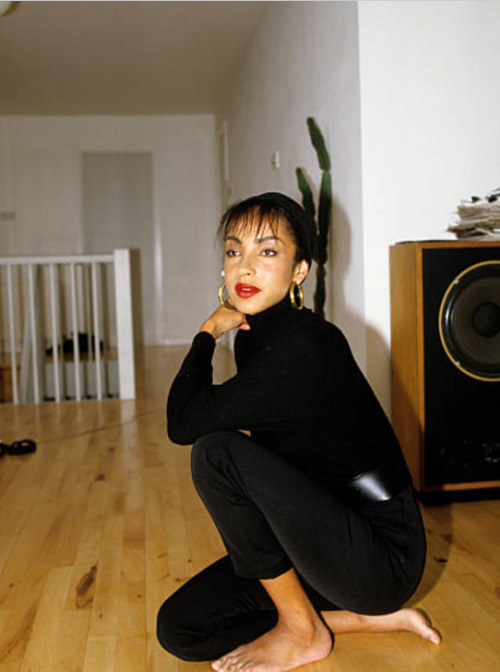 twixnmix:Sade photographed by Jean-Claude Deutsch at home in...