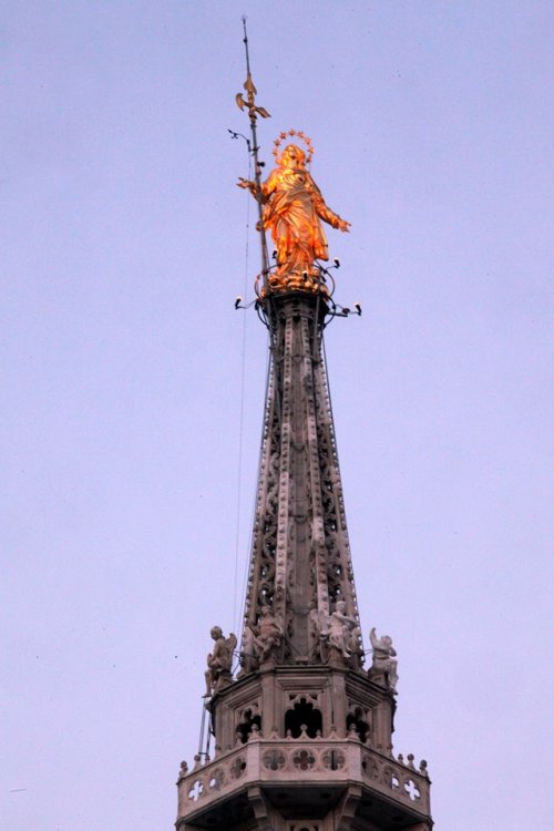 cristianocattolico1 - Statue e guglie sul Duomo di Milano