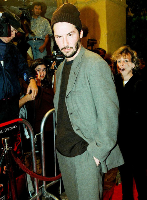 keanuincollars - Keanu Reeves at the premiere of The Devil’s...