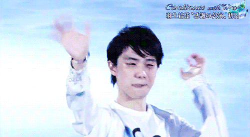 incandescentlysilver - yuzuru thanking the audience || Continues...