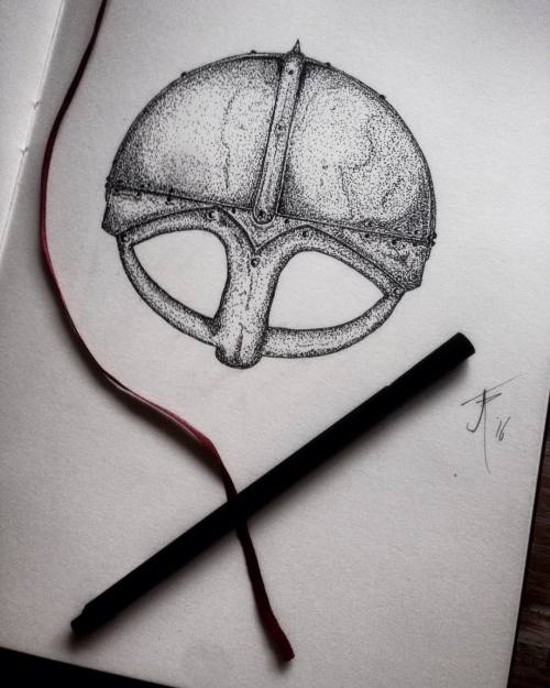 noordhravan - viking helmet ‘gjermundbu’ in...