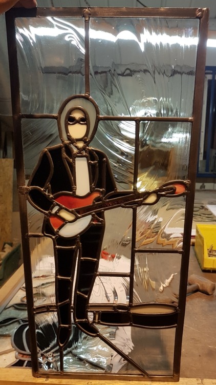 newglassworks - A recently finished commission. A Bob Dylan...