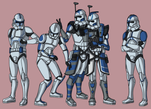 Torrent Company, stand to! Featured in Clone Wars by Karen...