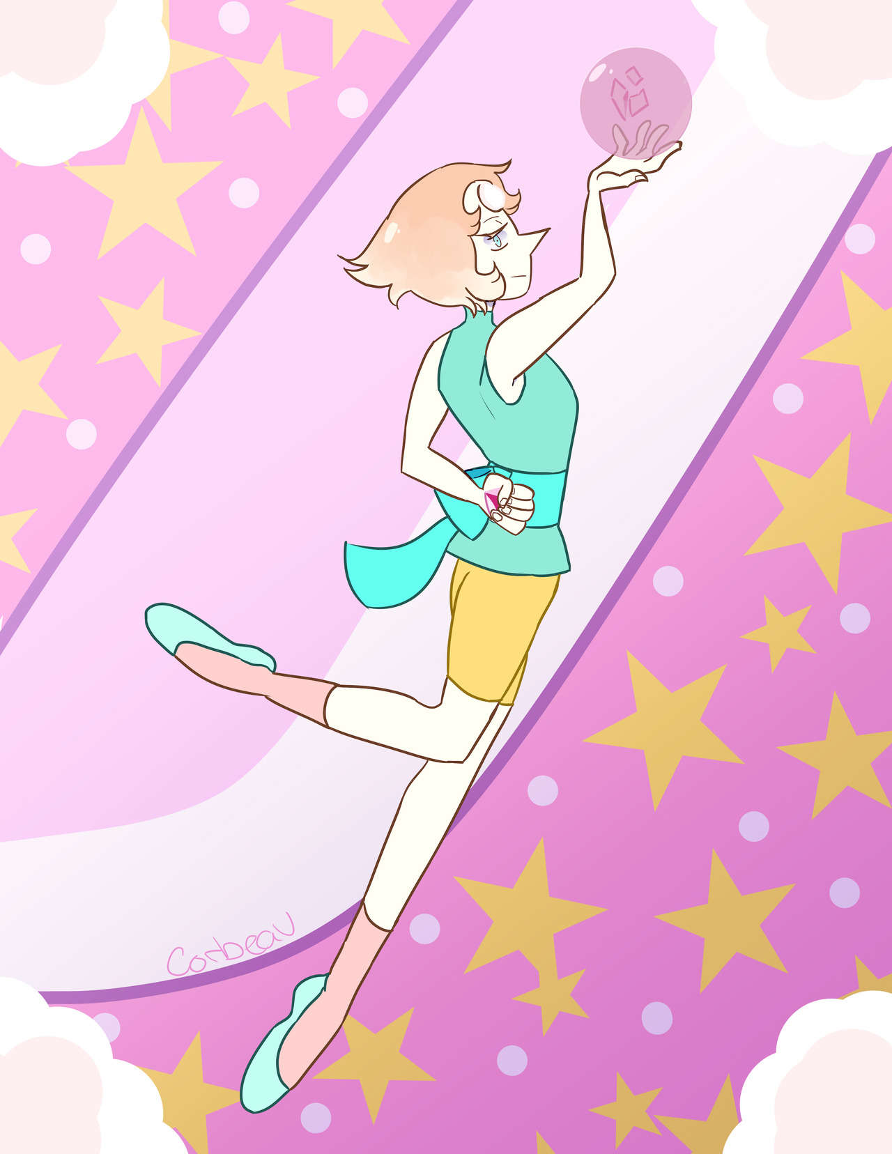 a pearl for my sister’s birthday!