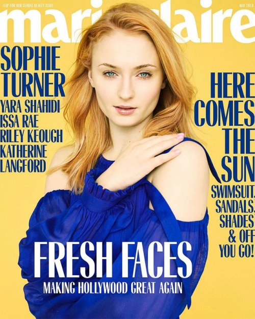 iheartsophieturner - Marie Claire - Fresh Faces