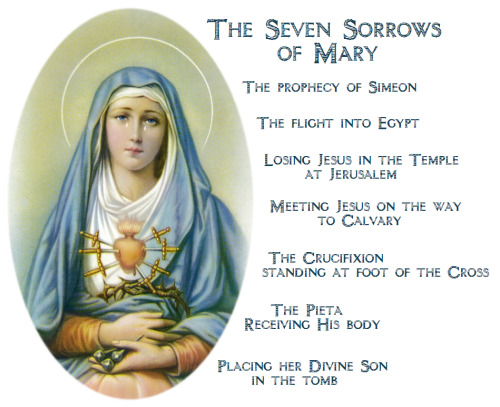 by-grace-of-god:Seven Sorrows of Mary