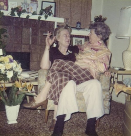 retrolesbians - 1940s (left) and 1972 (right)Dorothy Putnam...
