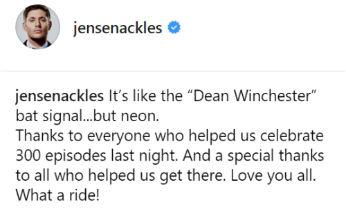 justjensenanddean - @JensenAckles | jensenackles 