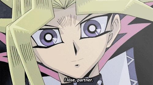 taluluto:yugioh dm → the first and last times yami yuugi refers...