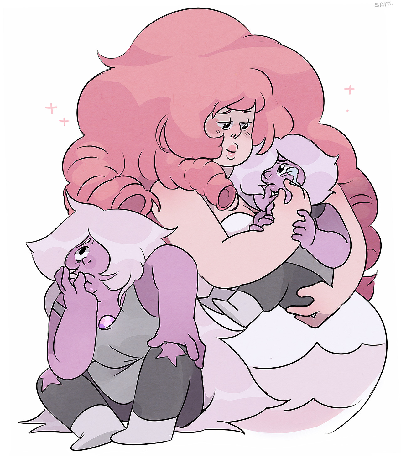 I love the idea that Rose had a strong maternal instinct, especially with Amethyst 💕