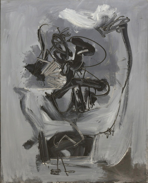 guggenheim-art:Adios by Antonio Saura, 1959, Guggenheim...