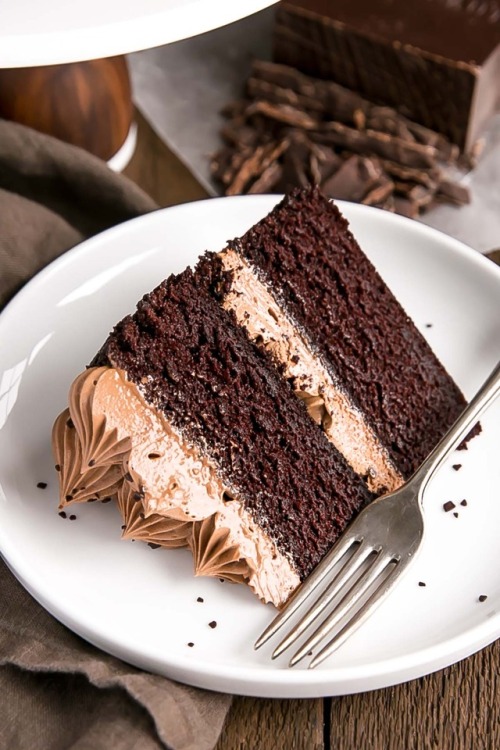 sweetoothgirl - FRENCH SILK PIE CAKE 