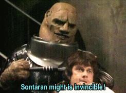 “Sontaran might is invincible!” The Two Doctors - season 22 -...