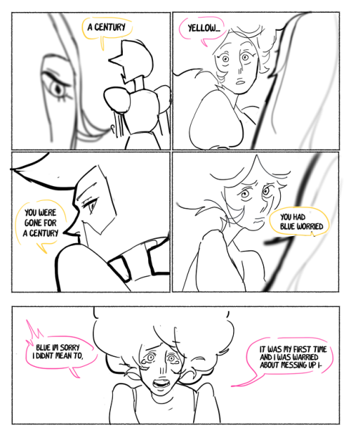 hattersarts - pink diamond getting poofed for the first...