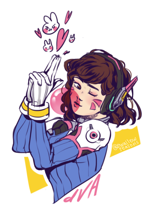 swallowseasons:short haired dva goes bip bip straight into your...