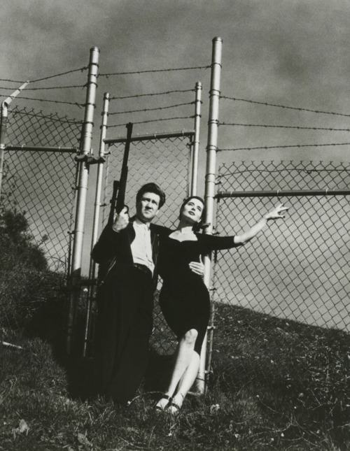maccaheartney:david lynch and isabella rossellini by helmut...