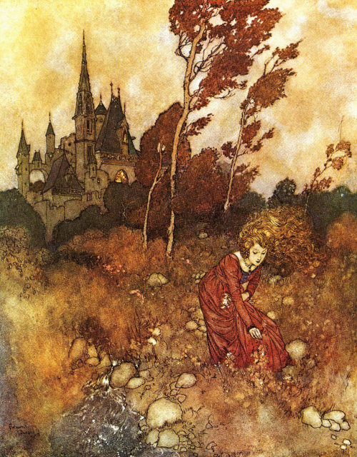 pagewoman:The Wind’s Tale ~ Edmund Dulac (1882-1953) 