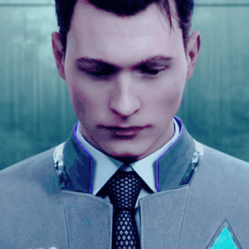 Image result for connor rk800 gif