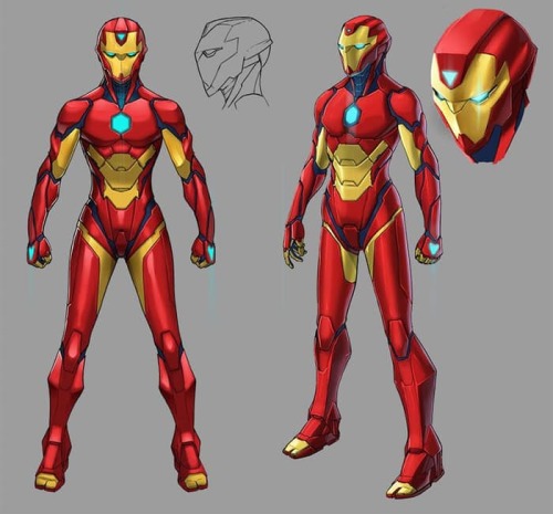 superheroesincolor - Invincible Iron Man Vol 3 #1(2016)   //  ...