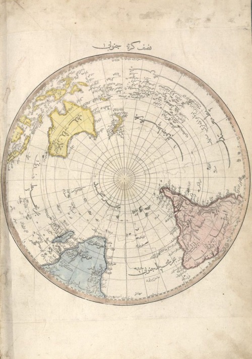 mapsontheweb - Ottoman Map of the Southern Hemisphere, Cedid...